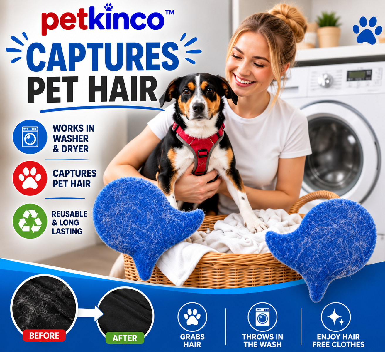 PetKinCo™ FurFree Fish