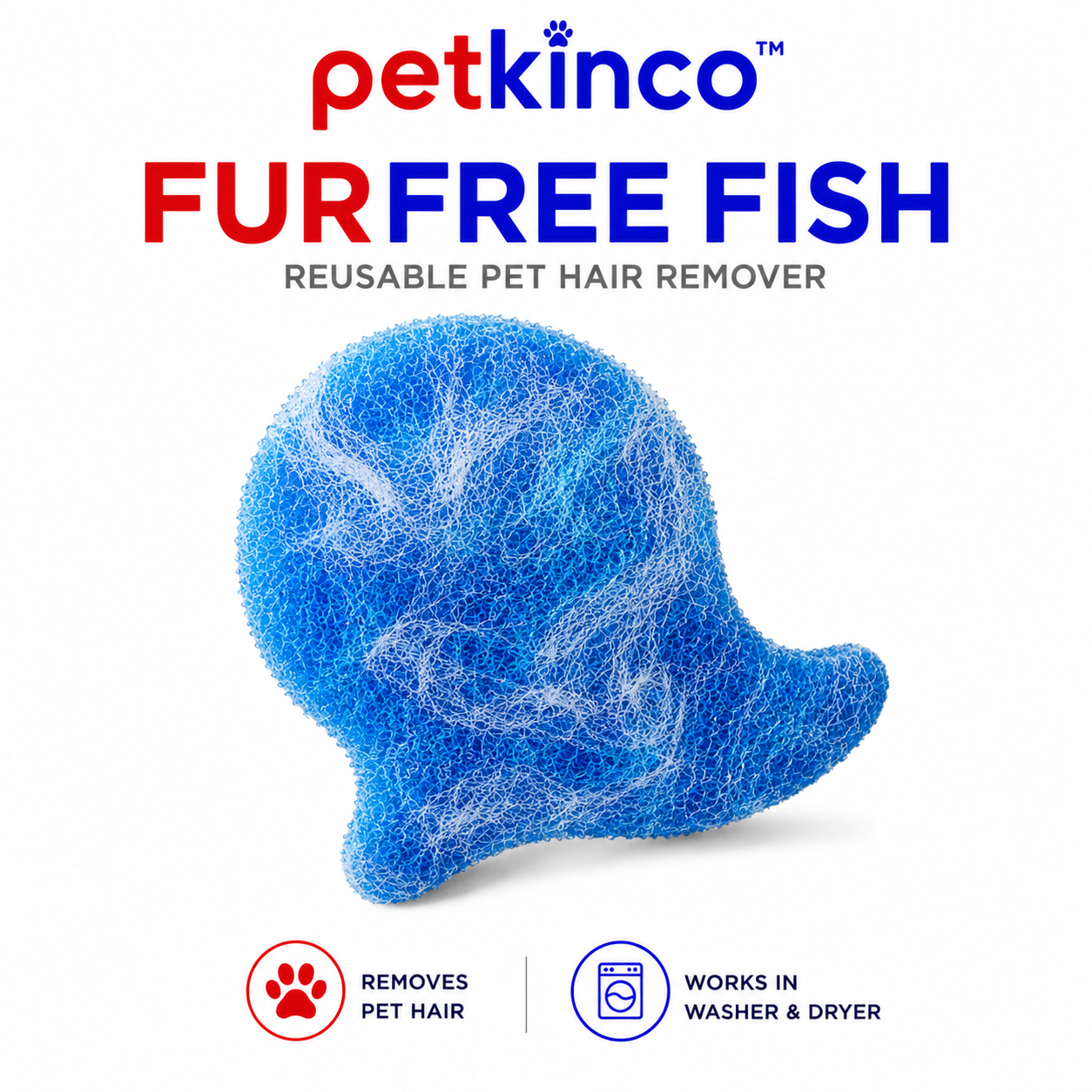 PetKinCo™ FurFree Fish